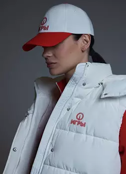 Кепка ИГРЫ O'STIN x Кинопоиск, Белый