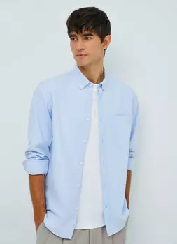 Классическая рубашка, Голубой