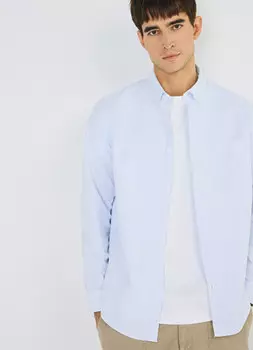 Классическая рубашка, Голубой