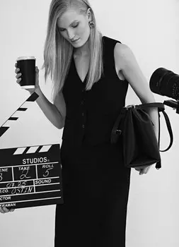 Классический жилет, Черный