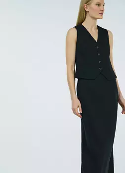 Классический жилет, Черный