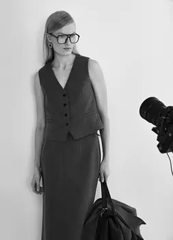 Классический жилет, Серый