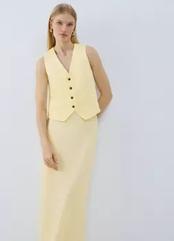 Классический жилет, Желтый