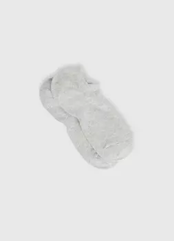 Короткие носки с поддержкой стопы, Серый