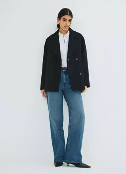 Короткое пальто, Черный