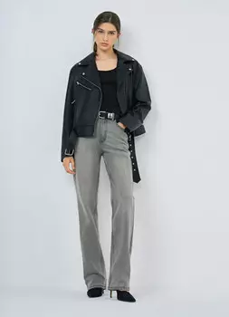 Косуха из искусственной кожи, Черный