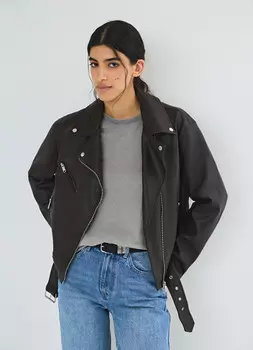 Косуха из искусственной кожи, Коричневый