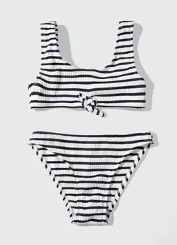 Купальник для девочек, Синий