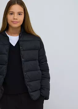 Куртка для девочек, Черный