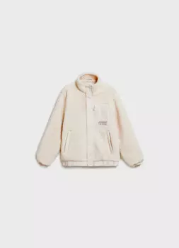 Куртка из шерпы для мальчиков, Бежевый