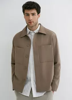 Куртка-рубашка, Бежевый