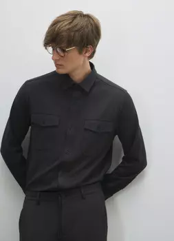 Куртка-рубашка, Серый