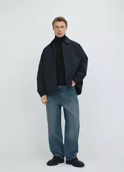 Куртка-рубашка, Синий