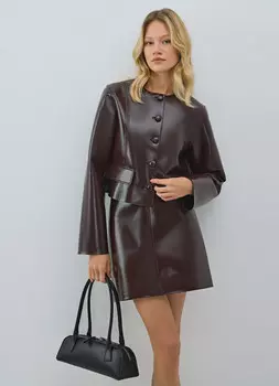 Лаковый жакет, Фиолетовый