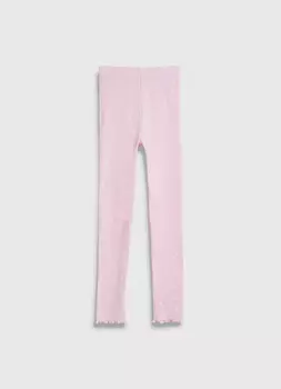 Легинсы с принтом для девочек, Розовый