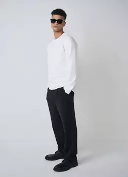 Лонгслив, Белый