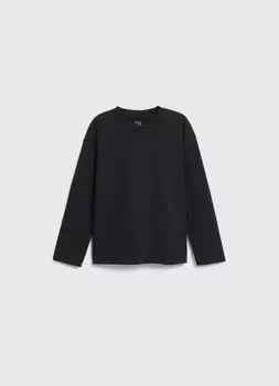 Лонгслив для мальчиков, Черный