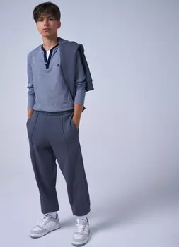 Лонгслив для мальчиков, Синий