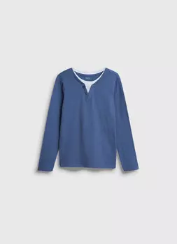 Лонгслив для мальчиков, Синий