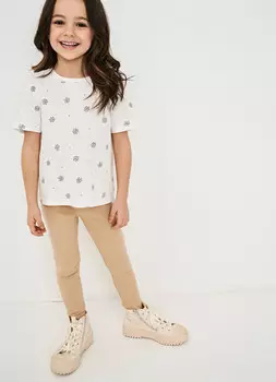 Лосины для девочек, Бежевый