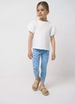 Лосины для девочек, Голубой