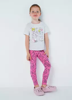 Лосины для девочек, Розовый