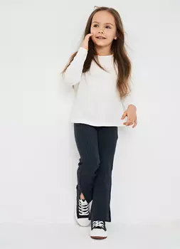 Лосины для девочек, Серый