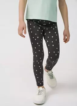 Лосины для девочек, Серый