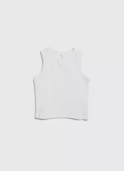 Майка для девочек, Белый