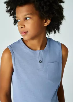Майка для мальчиков, Голубой
