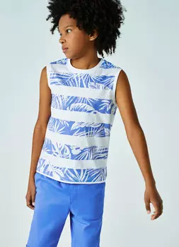 Майка для мальчиков, Голубой