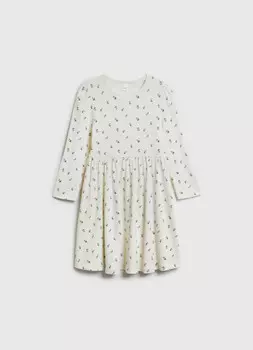 Мини-платье для девочки, Бежевый