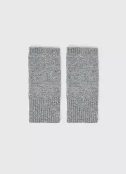 Митенки для девочек, Серый