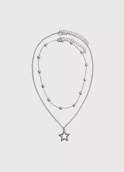 Набор украшений для девочек, 2 шт., Серебряный