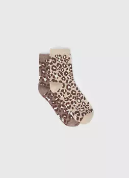 Носки для девочек, 2 пары, Бежевый