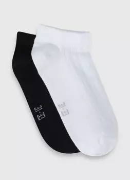 Носки для девочек, 2 пары, Черный