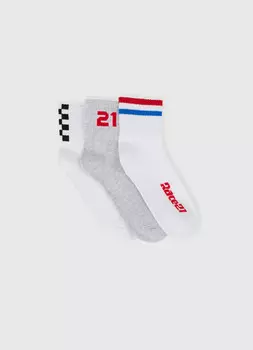 Носки для мальчиков, 3 пары, Белый