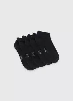 Носки для мальчиков, 5 пар, Черный