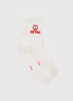 Носки ИГРЫ O'STIN x Кинопоиск, Белый