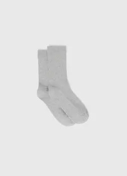 Носки в рубчик, Серый