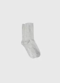 Носки в рубчик, Серый