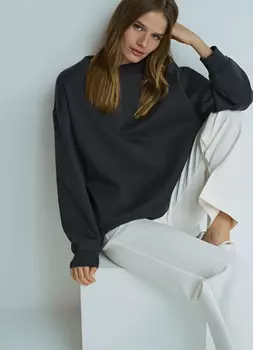 Объёмная толстовка, Серый