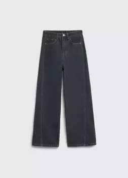 Объёмные джинсы Baggy для девочек, Коричневый