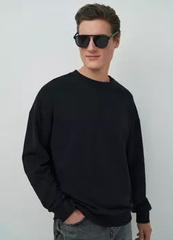 Объёмный свитшот, Черный