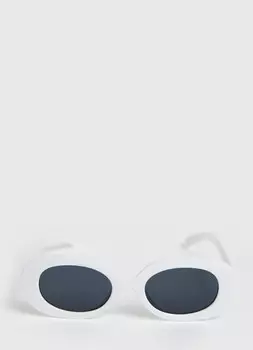 Очки солнцезащитные для девочек, Белый