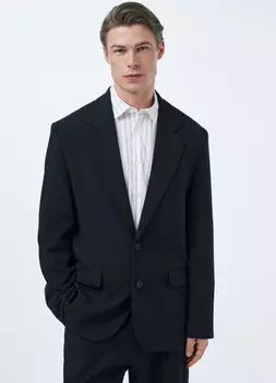 Однобортный пиджак, Черный