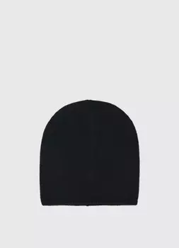 Однотонная шапка, Черный