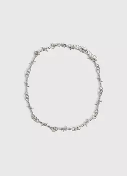 Ожерелье для девочек, 2 шт., Серебряный