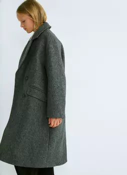 Пальто для девочек, Серый