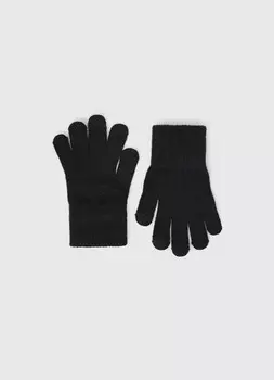 Перчатки для девочек, Черный